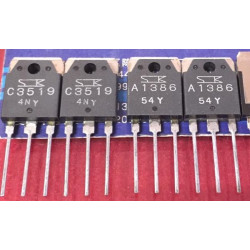 2SC3519 2SA1386 C3519 A1386 Pair 5PCS/LOT 2SC3519 2SA1386 C3519 A1386 Pair 5PCS/LOT