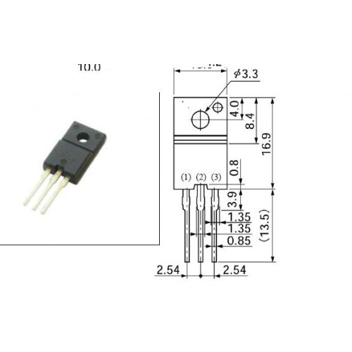 R6030KNX TO-220F 600V 30A 5PCS/LOT