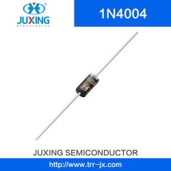 1n4004 Vf1.1V 400V1a Ifsm30A Vrms280V Juxing Standard Rectifiers Diode with Do-41 1n4004 Vf1.1V 400V1a Ifsm30A Vrms280V Juxing Standard Rectifiers Diode with Do-41