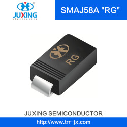 Juxing Smaj58A Gpp 58V Surface Mount Transient Voltage Suppressor Diode Smtvs (TVS/ESD) Power 400W Juxing Smaj58A Gpp 58V Surface Mount Transient Voltage Suppressor Diode Smtvs (TVS/ESD) Power 400W
